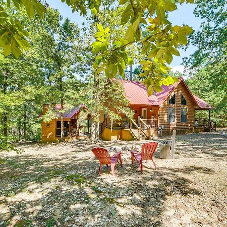 Broken Bow Rental Cabin With Hot Tub And Bar Eksteriør billede